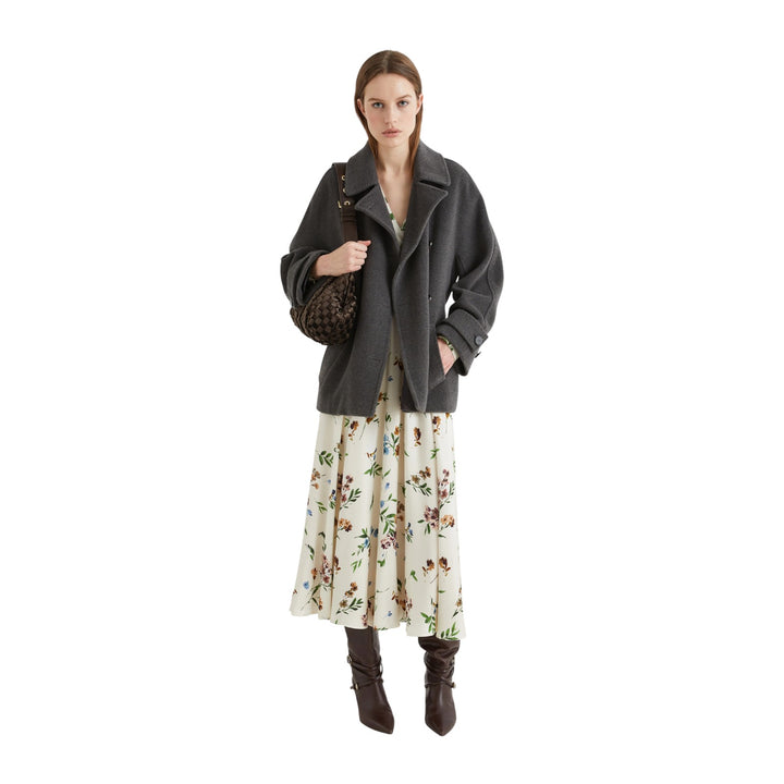 DOVERE GREY MELANGE Jacke