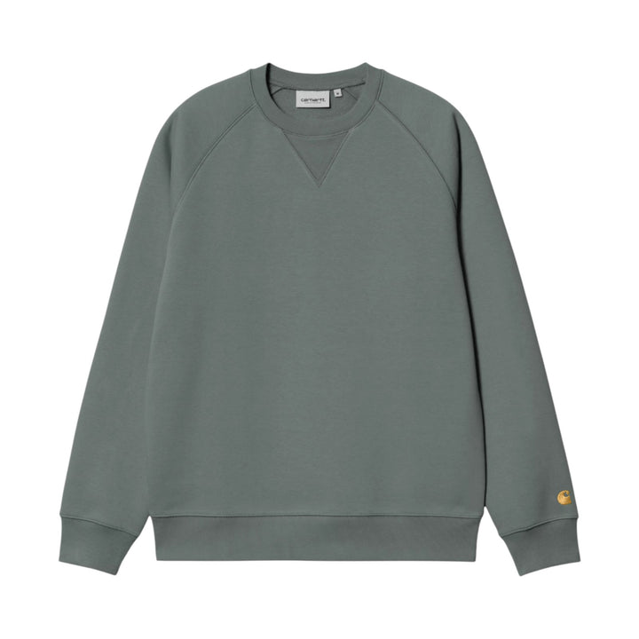 Felpa Chase Sweat Velvet Verde