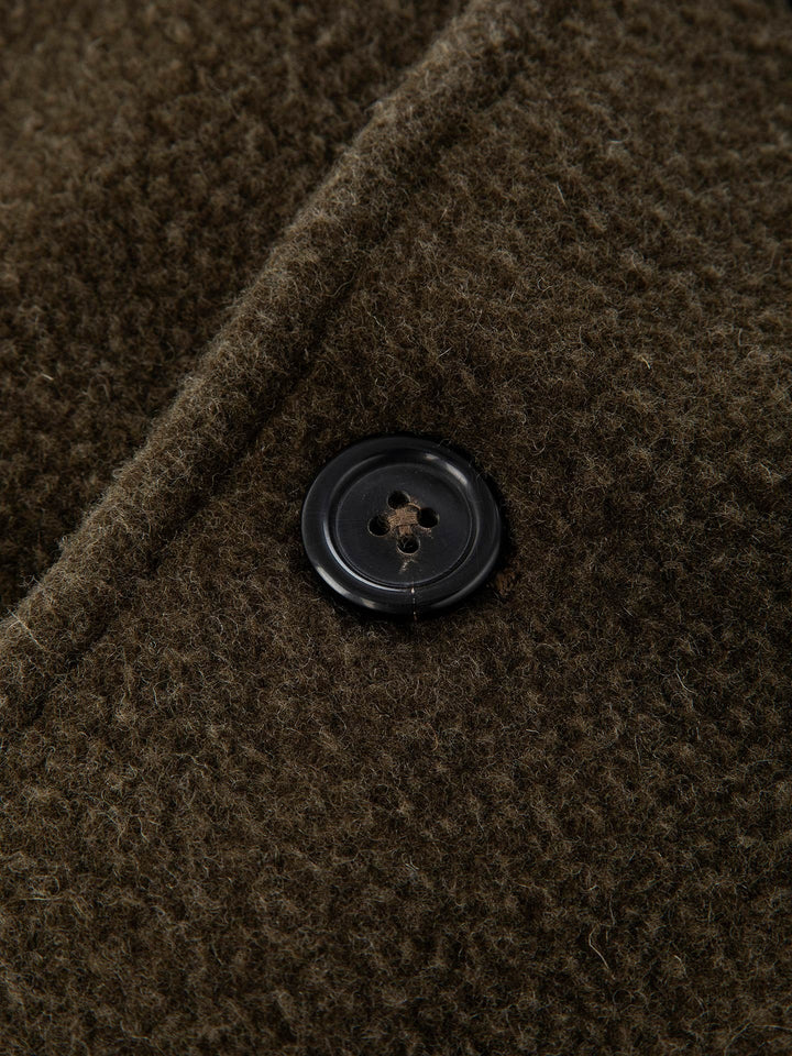 COAT G. DYED LANA VERGINE VERDE