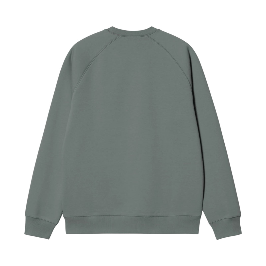 Felpa Chase Sweat Velvet Verde