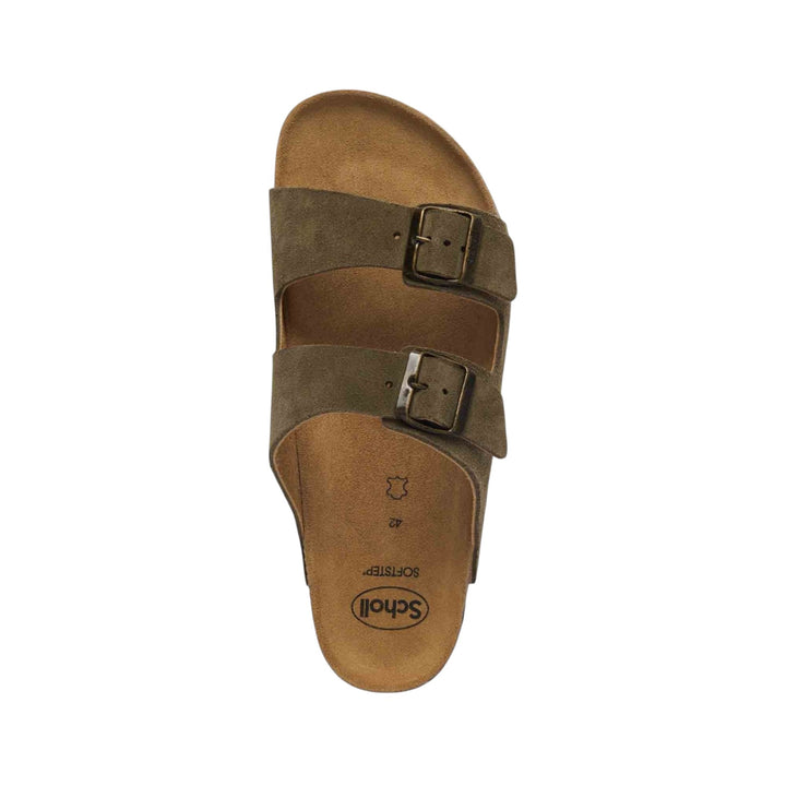 JULIEN SANDALEN AUS WILDLEDER KAKI