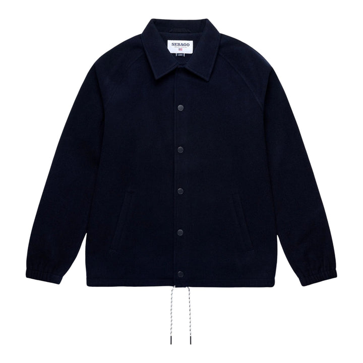 GIACCA IN LANA BLU