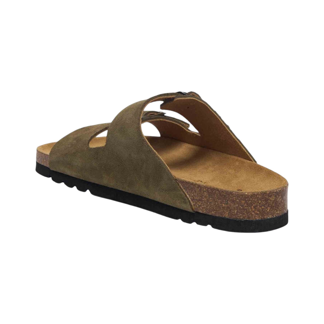 JULIEN SANDALEN AUS WILDLEDER KAKI