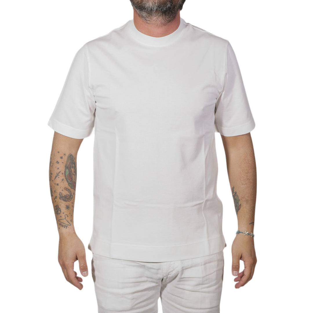 immagine-1-circolo-1901-t-shirt-piquet-filo-scozia-bianco-t-shirt-cn4286-bianco