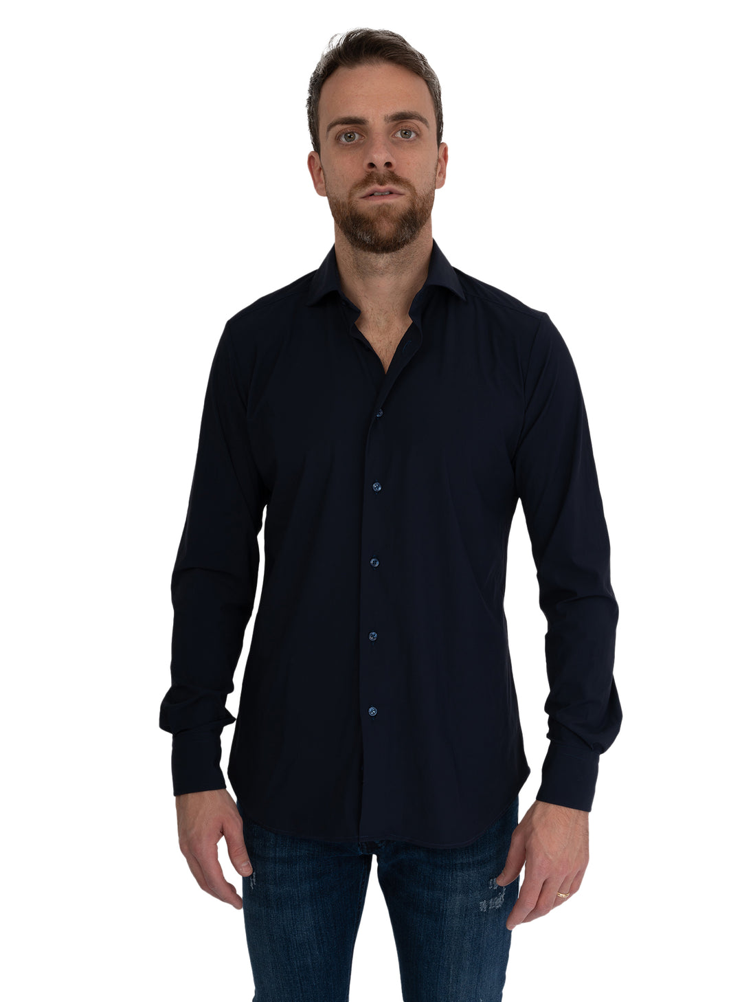 immagine-1-saint-etienne-camicia-no-stiro-blu-camicia-performance-blu