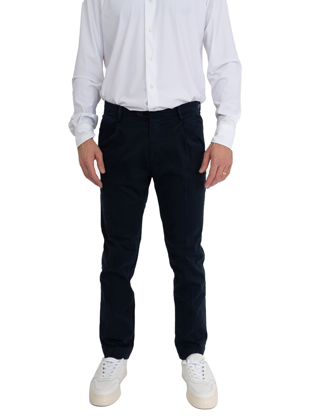 immagine-1-saint-etienne-pantalone-gabardine-una-pence-blu-pantaloni-verga-blu