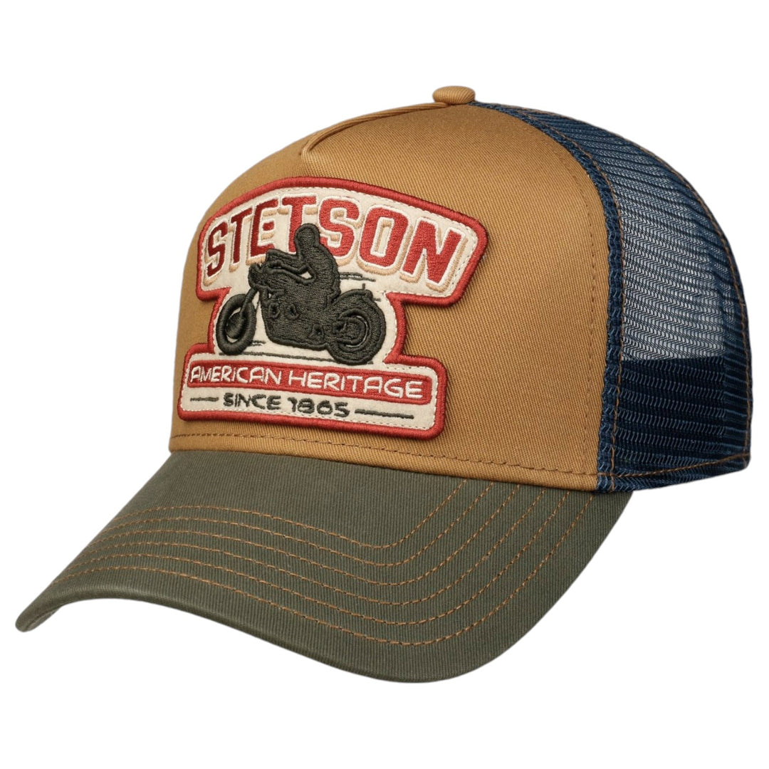 immagine-1-stetson-trucker-cap-motorcycle-beige-grigio-cappelli-7761173-beigegrigio