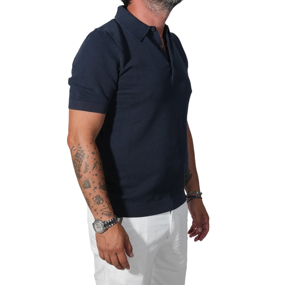 immagine-2-circolo-1901-polo-punto-pallino-cotone-blu-navy-to-maglieria-cn4407-blu-navy-to