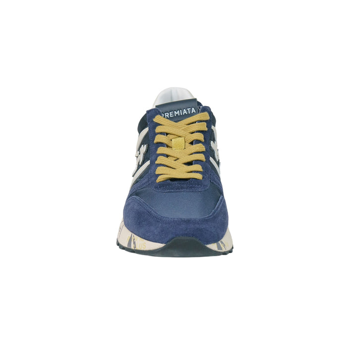 immagine-2-premiata-sneakers-pelle-e-nylon-blu-sneakers-lander-6904-blu