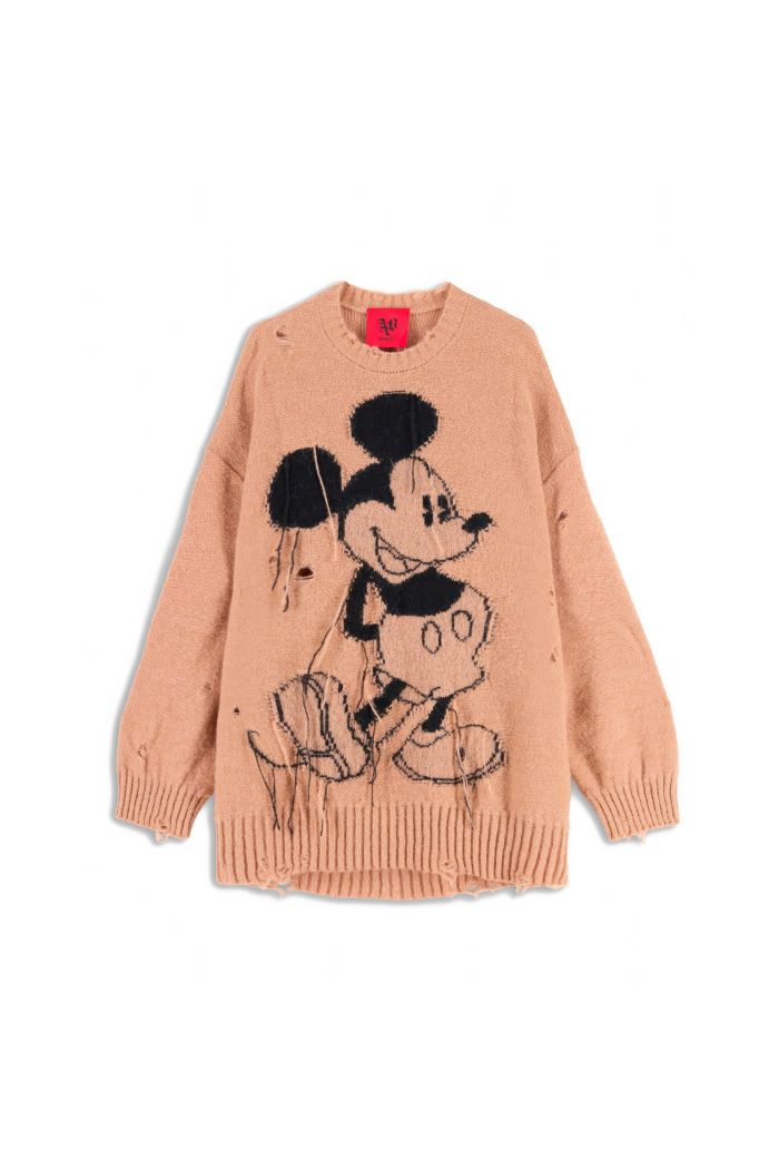 immagine-3-aniye-by-maxi-pull-in-mohair-dalpaca-con-disegno-intarsio-mickey-beige-maglieria-maxi-pull-mickey-beige