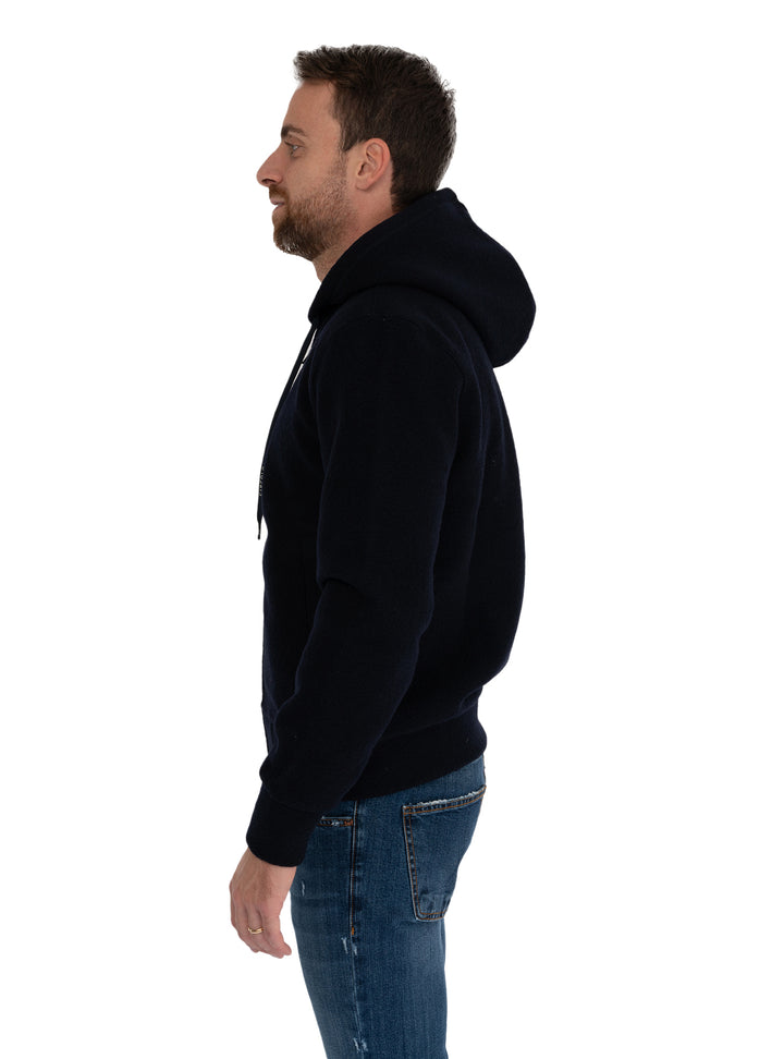 immagine-3-circolo-1901-giubotto-con-cappiuccio-in-lana-vergine-blu-navy-giacca-cn4599-hoodie-zip-blu