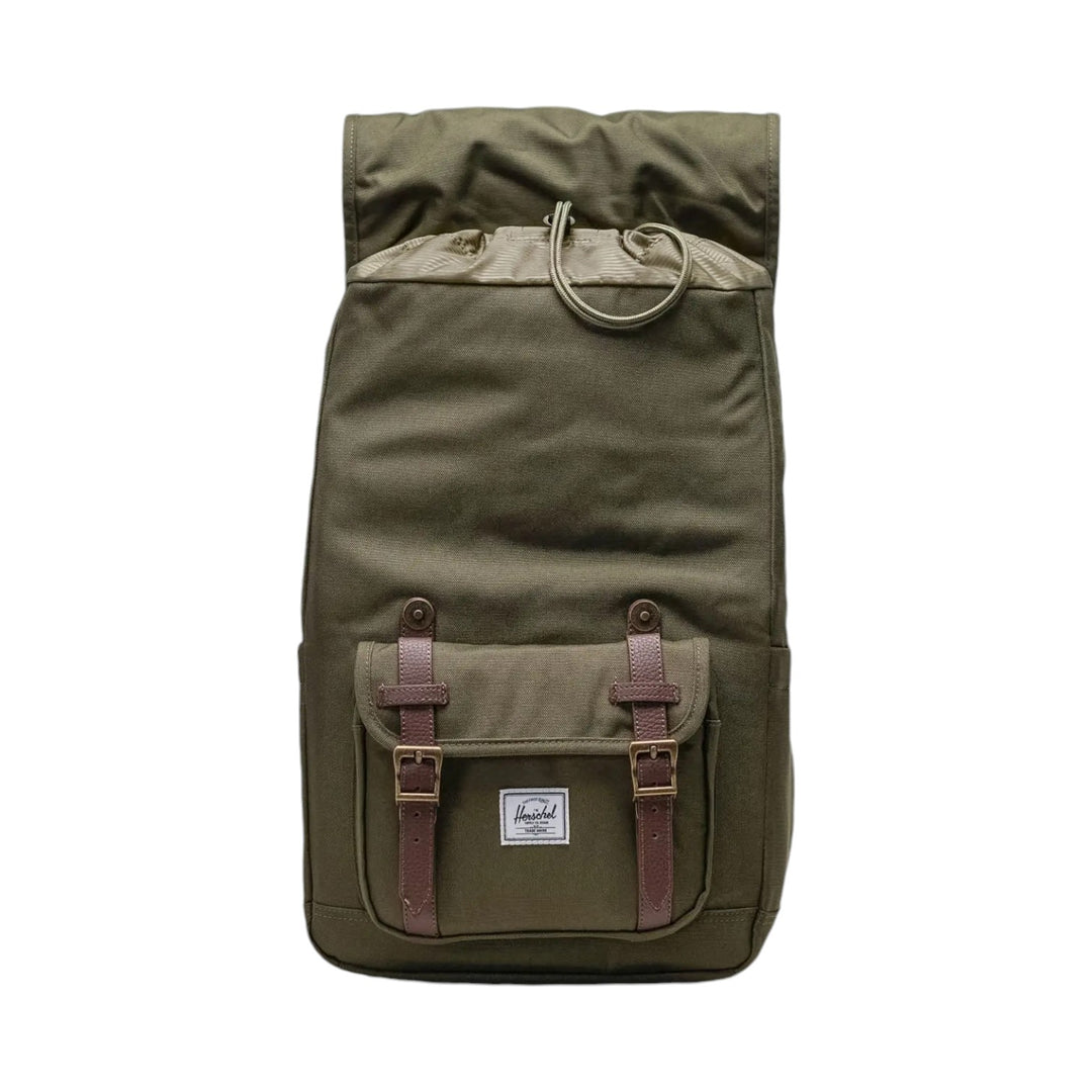 immagine-4-herschel-zaino-nylon-stinghe-pelle-verde-zaini-little-america-mid-backpack-verde