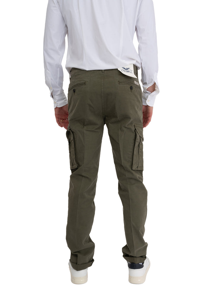 immagine-5-clark-pantalone-cargo-verde-pantaloni-martin-t091-verde