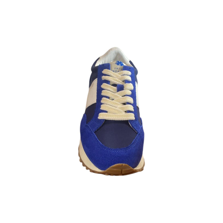 immagine-5-saint-sneakers-sneakers-pelle-nylon-biancoblu-sneakers-runner-club-biablu