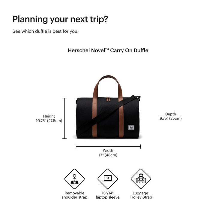 immagine-7-herschel-borsa-tracolla-pelle-nylon-cuoio-borse-novel-carry-on-duffle-rubber