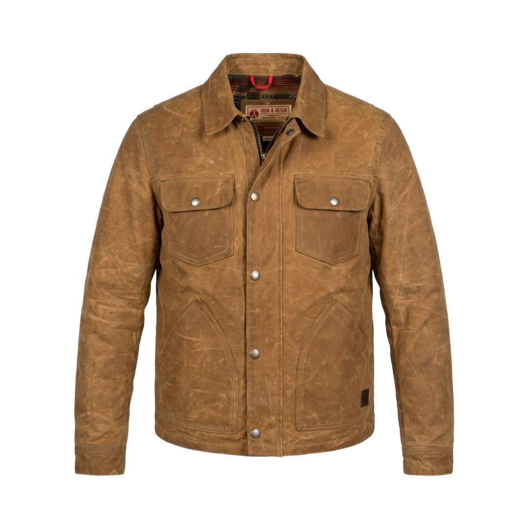 Iron and Resin CRUISER JACKET V1 FIELD TAN Marrone - foto 1