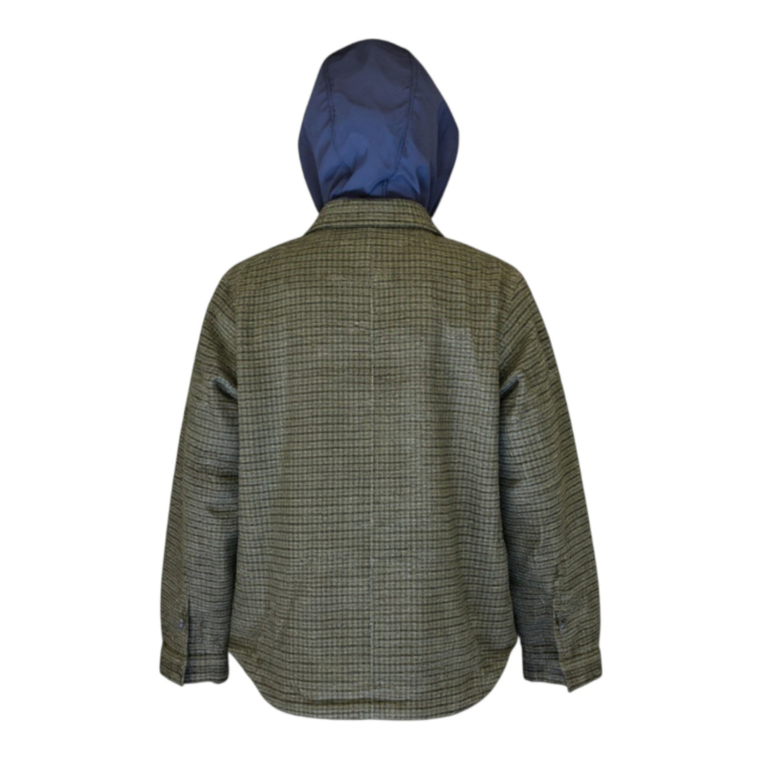 MEN'S GREEN HOODED JACKET