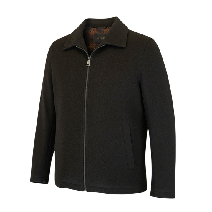 BRAUNE REISSVERSCHLUSSJACKE