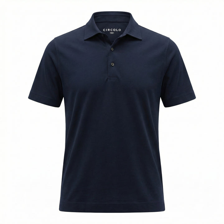 Polo Premium Piquet Blu