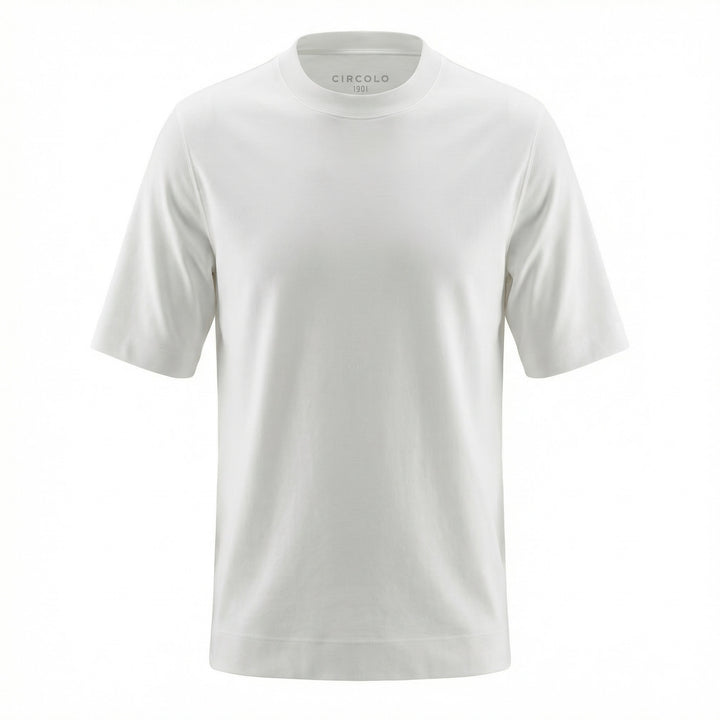T-Shirt Premium Nido D'Ape Bianco