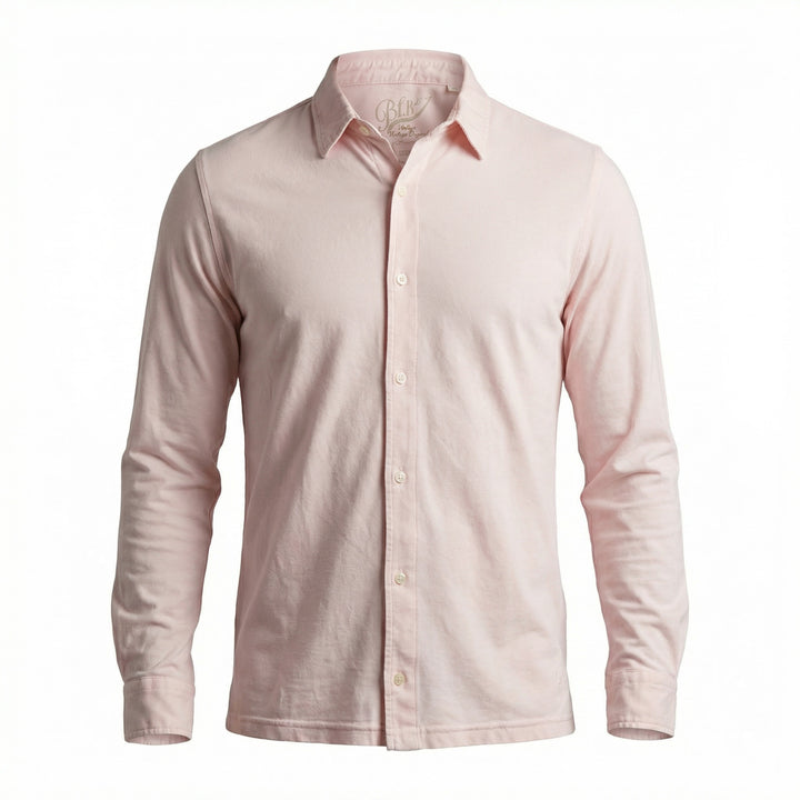 Langarmhemd Hartford Jersey Rosa
