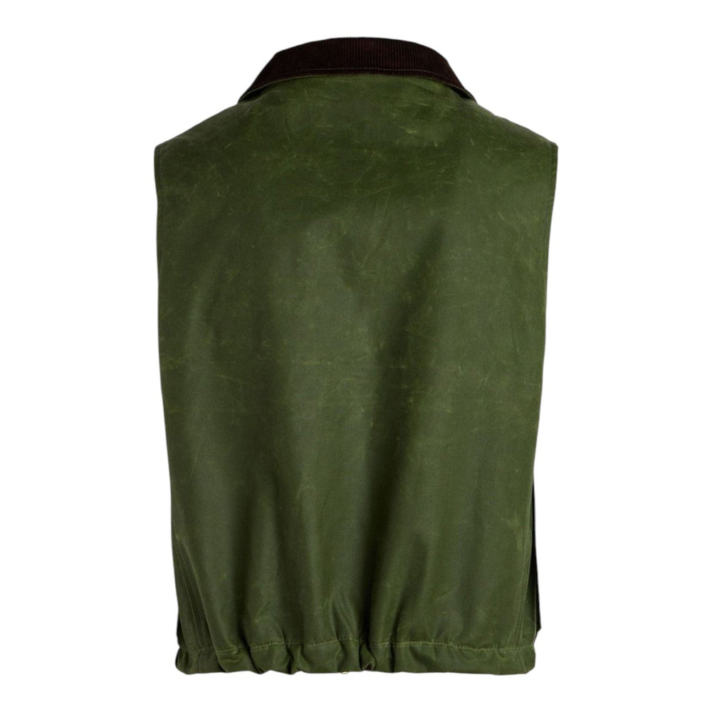 Manifattura Ceccarelli LINED ALLIGATOR VEST 7917WX LIGHT GREEN Verde - foto 2