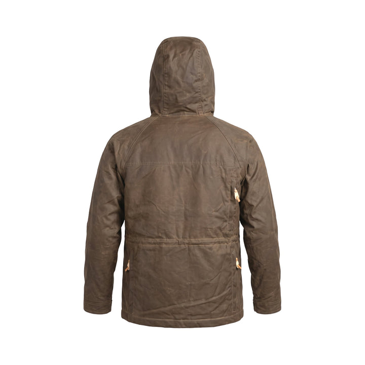 Manifattura Ceccarelli NATIVE FISHERMAN PARKA 7191 DARK TAN Marrone - foto 3