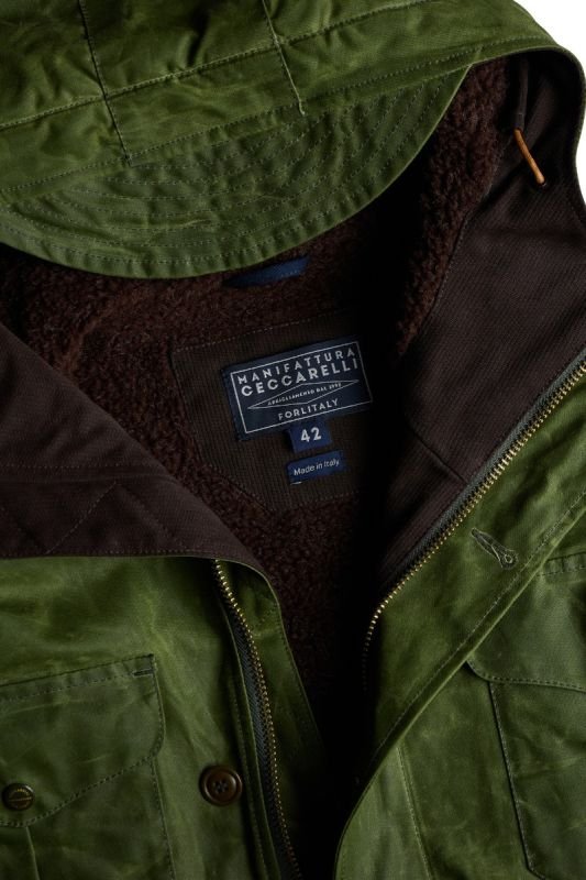Manifattura Ceccarelli TEDDY LIDED WEEKENDER COAT 7096WX  LIGHT GREEN Verde - foto 3