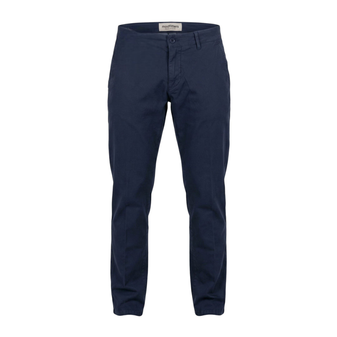Modfitter Pantalone Carnaby Popeline Dark Navy Blu - foto 1