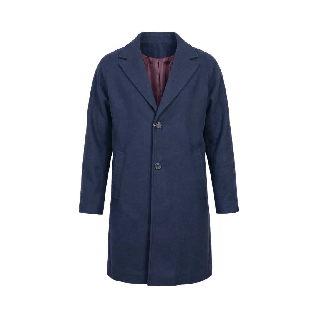 Overiwer CAPPOTTO IN LANA NAVY Blu - foto 1