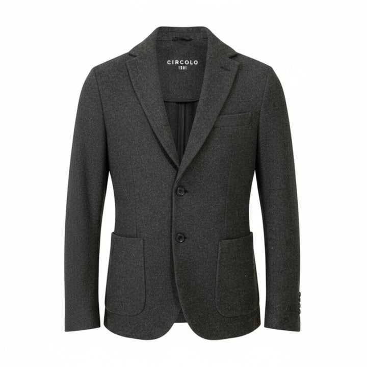 BLAZER LANA VERGINE & CASHEMERE VERDE