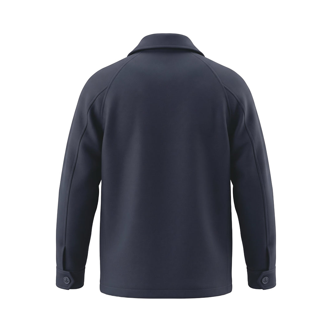 Tela Genova MICHELE THE SHORT COAT NAVY Blu - foto 2