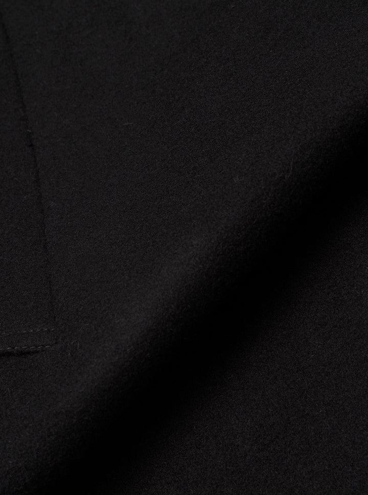 Universal Works Mac Coat Mowbray Black Nero - foto 4