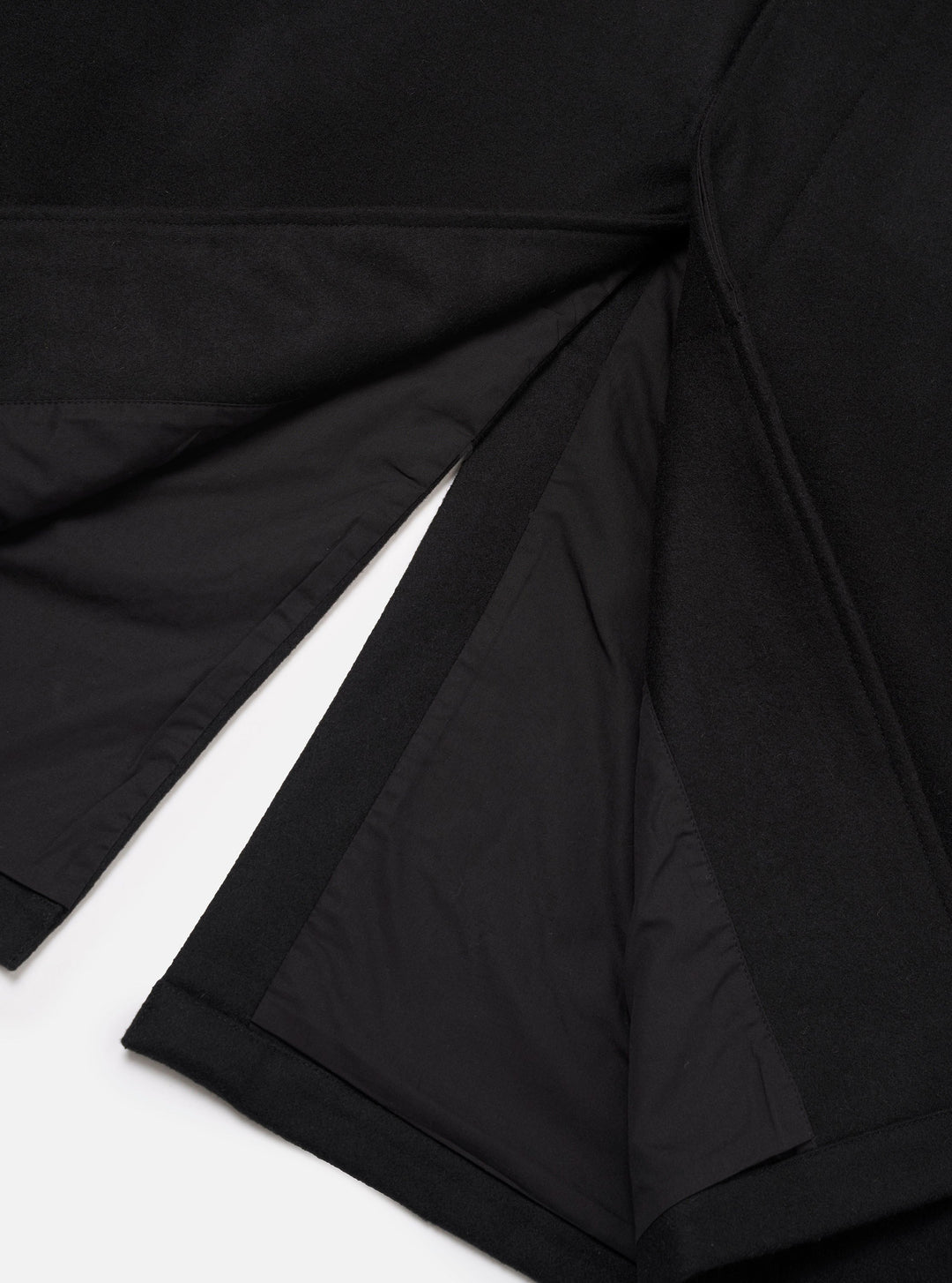 Universal Works Mac Coat Mowbray Black Nero - foto 7