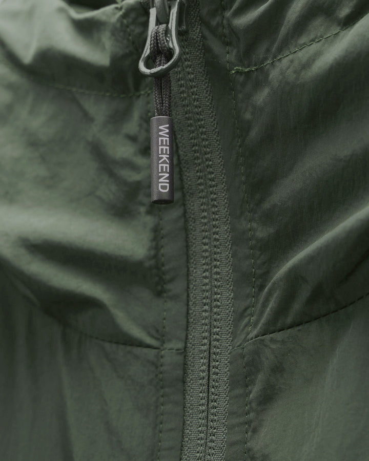 Weekend Offender Technician Fleece Lined Jacket Black Forest Verde - foto 8