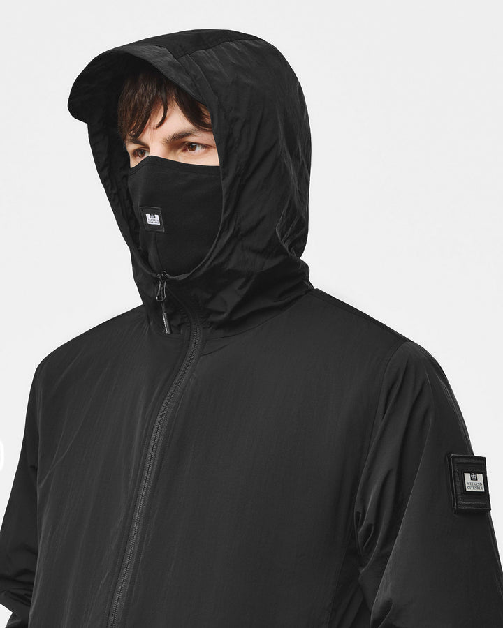 Weekend Offender Technician Fleece Lined Jacket Black Nero - foto 3