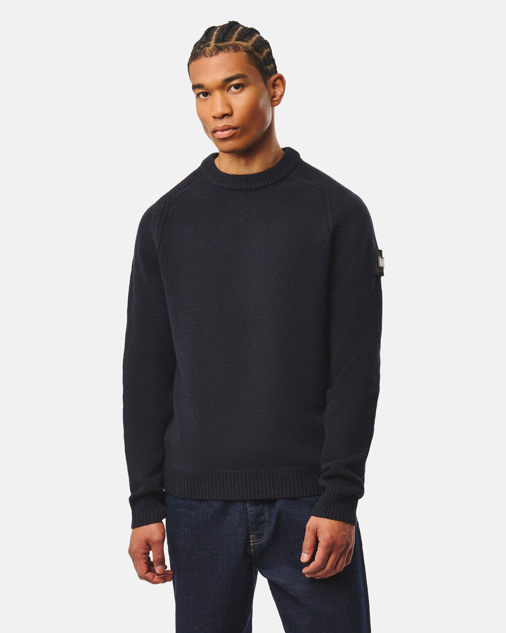 Weekend Offender Zagreb Jumper Navy Blu - foto 2