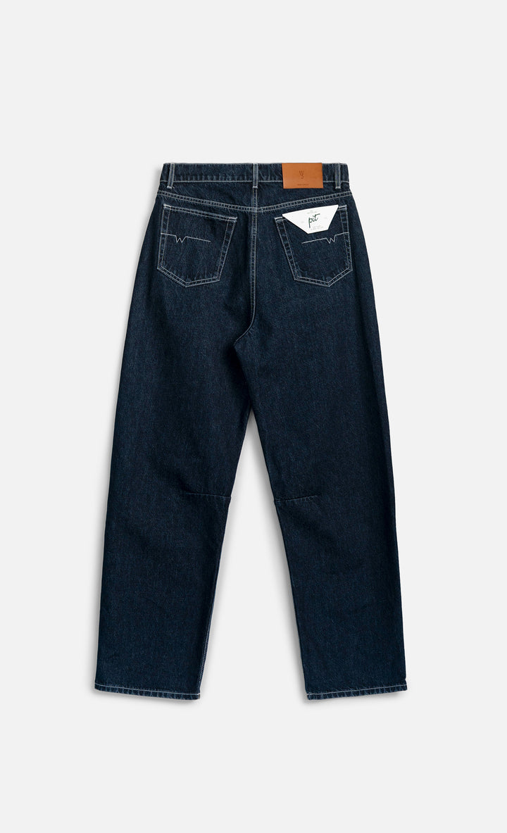 Wooden Jeans Pit Over Blu - foto 2