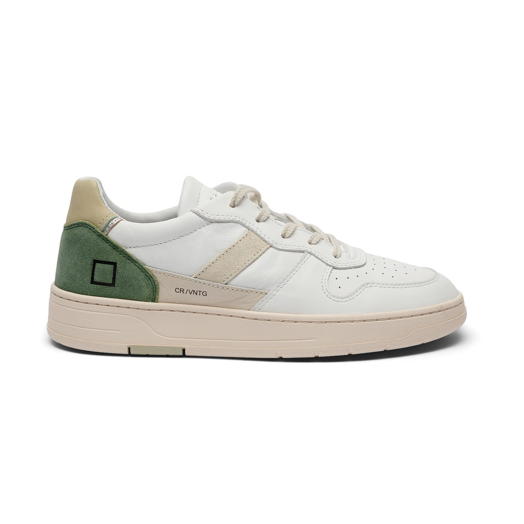 immagine-1-d.a.t.e.-court-2.0-vintage-calf-white-green-sneakers-w381-c2-vc-wg