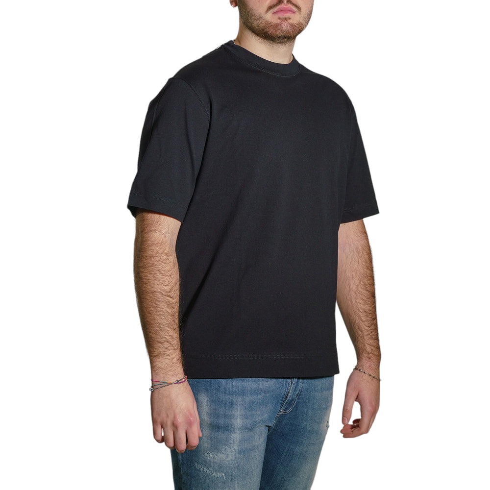 immagine-2-circolo-1901-t-shirt-piquet-filo-scozia-nero-t-shirt-cn4286-nero